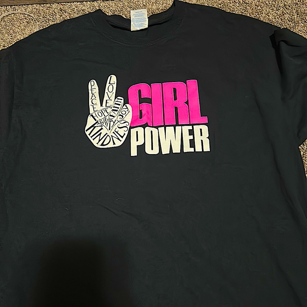 Port and company girl power shirt